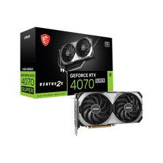 MSI GeForce RTX 4070 SUPER 12GB Ventus 2X OC - Unmatched Performance & Visuals for Gamers!